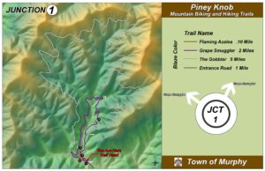 Piney Knob Trail Map